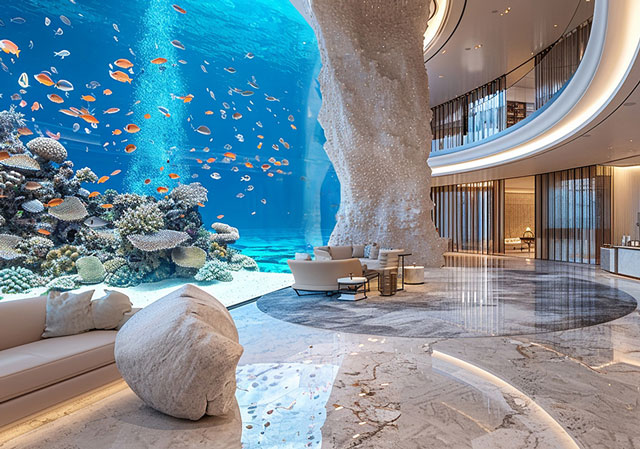 Andrea Zangani Progetto Hall Hotel